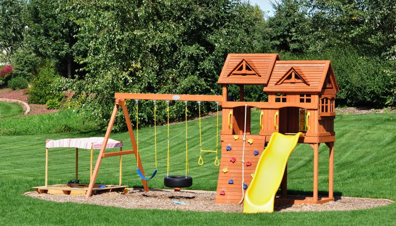 Swing Set Installation in Denver County, CO
