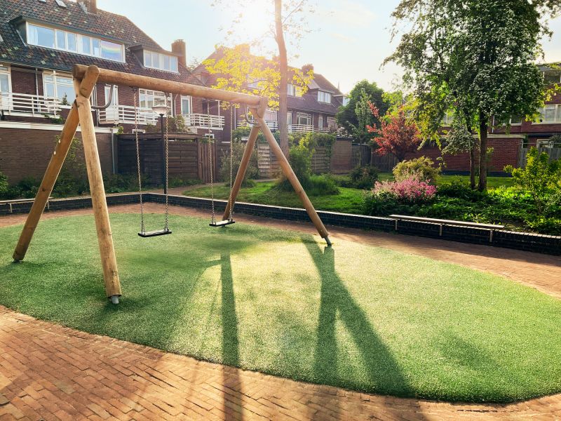 Wooden Playset Installation in Denver, CO