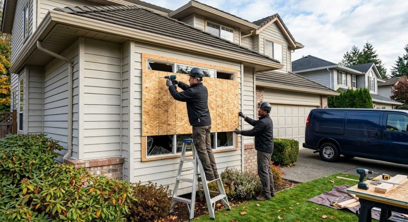 Board Up Service in Conroe, TX