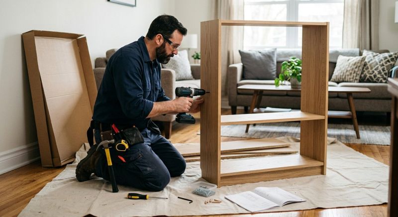 Bookshelf Assembly in Kansas City, KS