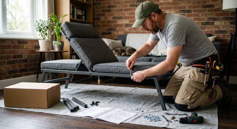 Couch Assembly in Kansas City, KS