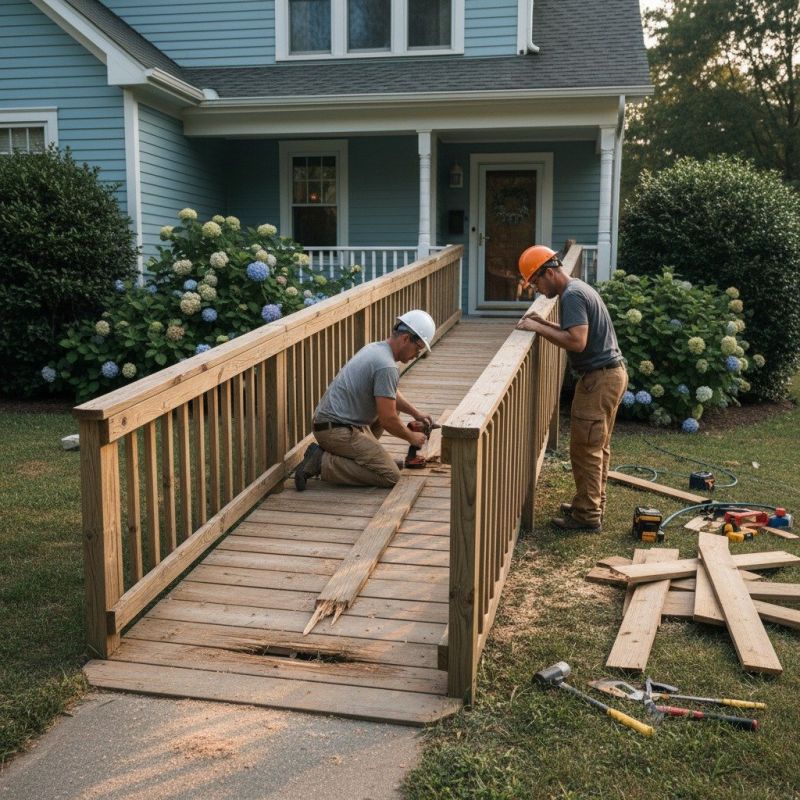 Handicap Ramp Repair in Alpharetta, GA