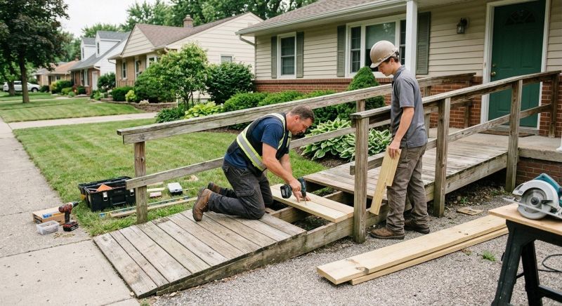 Handicap Ramp Repair in Denver, CO
