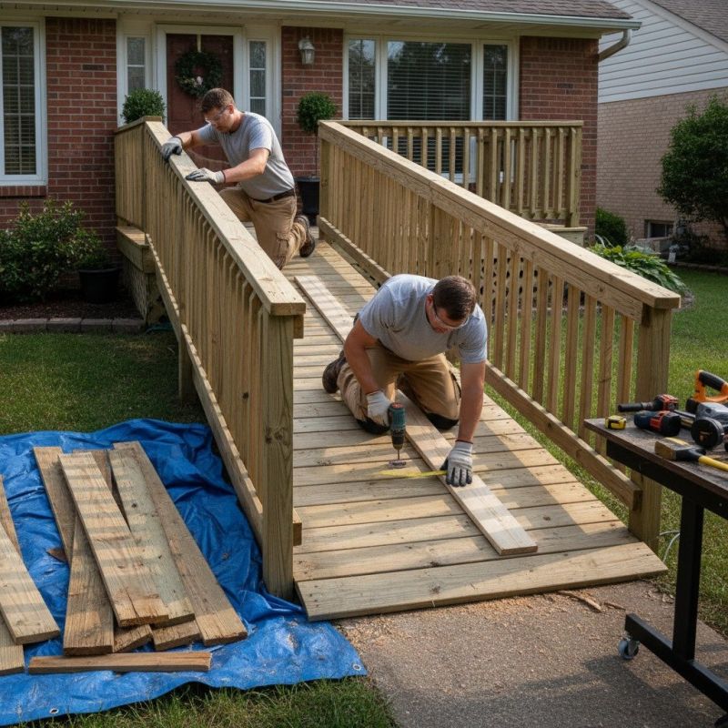 Wood Ramp Repair in Olathe, KS